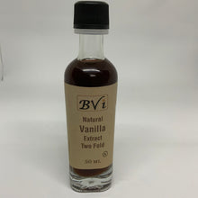 Load image into Gallery viewer, Natural Vanilla Extract Double Fold 50ml
