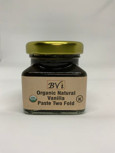 Organic Natural Vanilla Paste Double Fold with Seeds 50gm